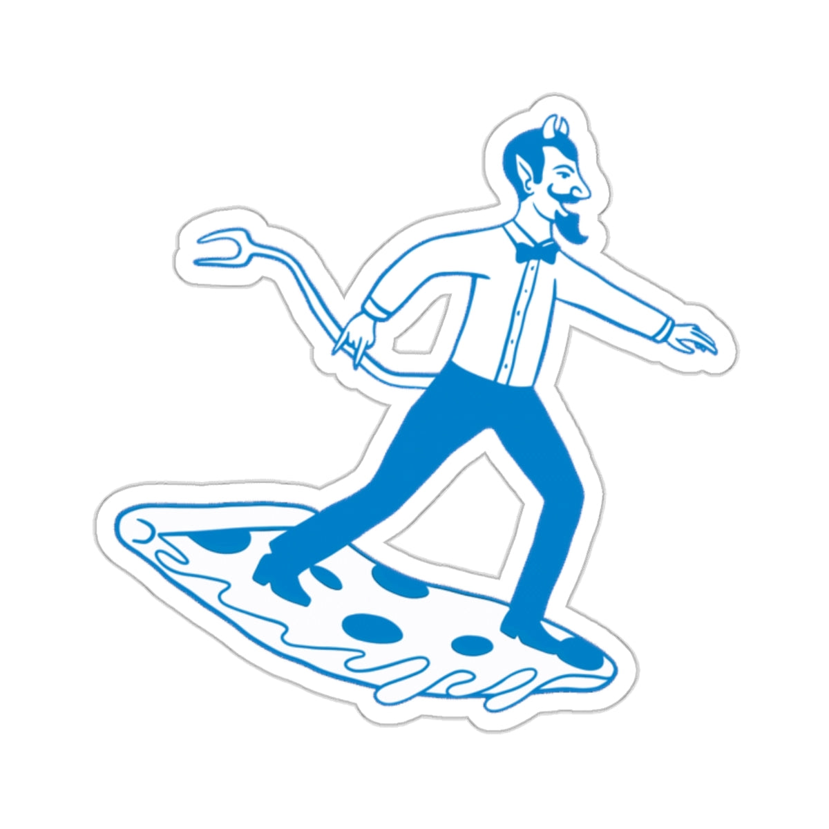 Pizza Surfer - Sticker