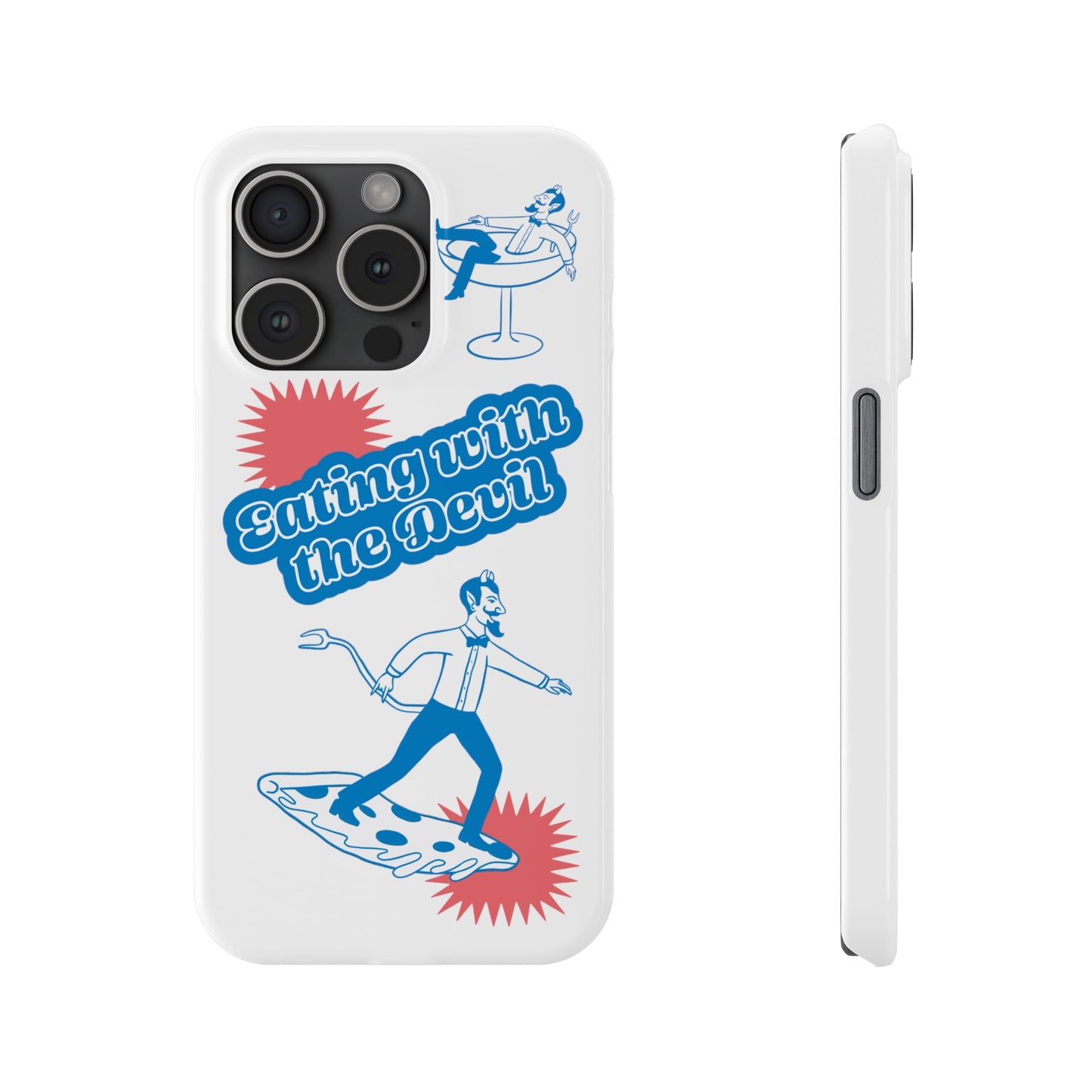 Eating with the Devil - iPhone Case