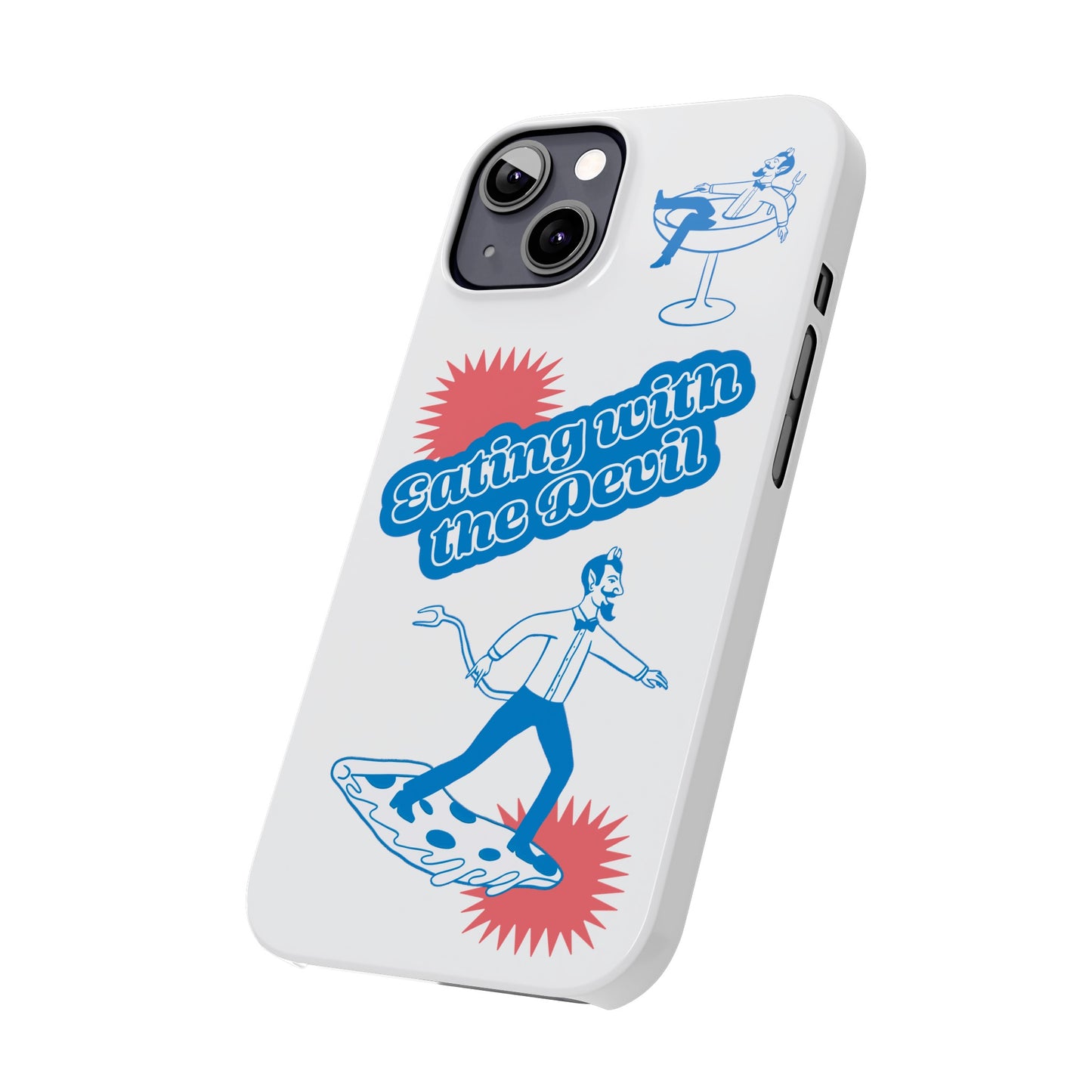 Eating with the Devil - iPhone Case