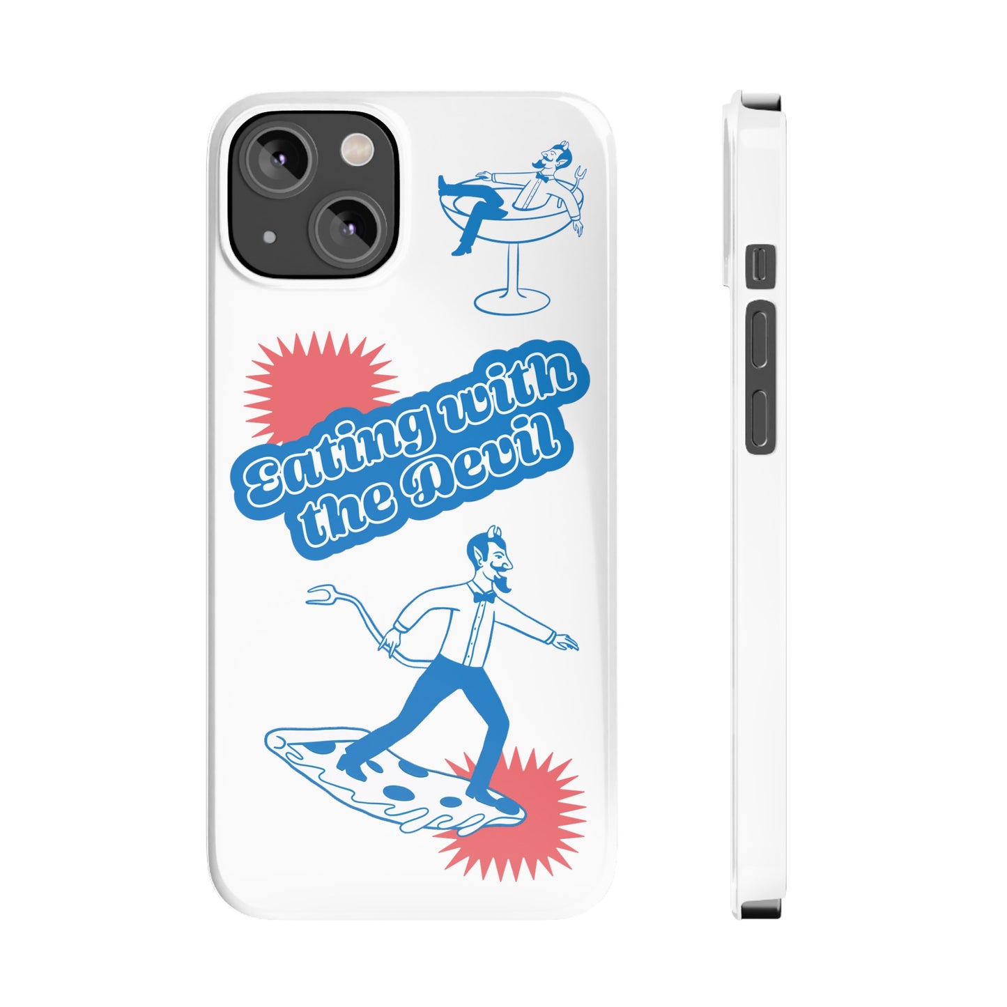 Eating with the Devil - iPhone Case