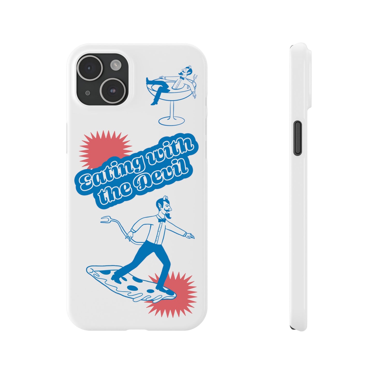 Eating with the Devil - iPhone Case