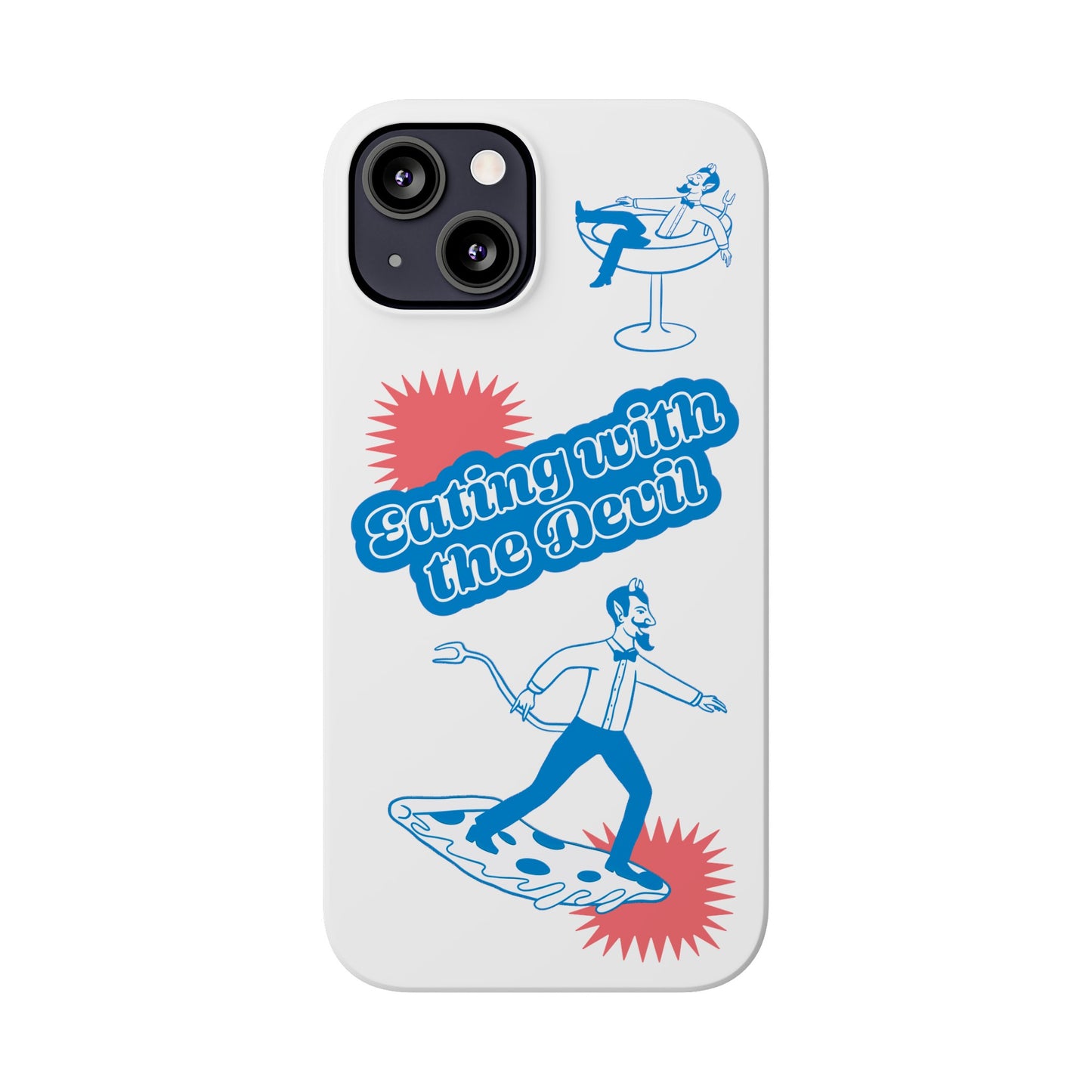 Eating with the Devil - iPhone Case
