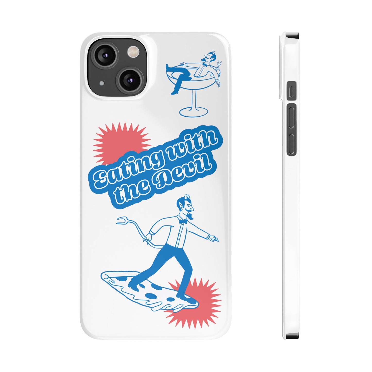 Eating with the Devil - iPhone Case