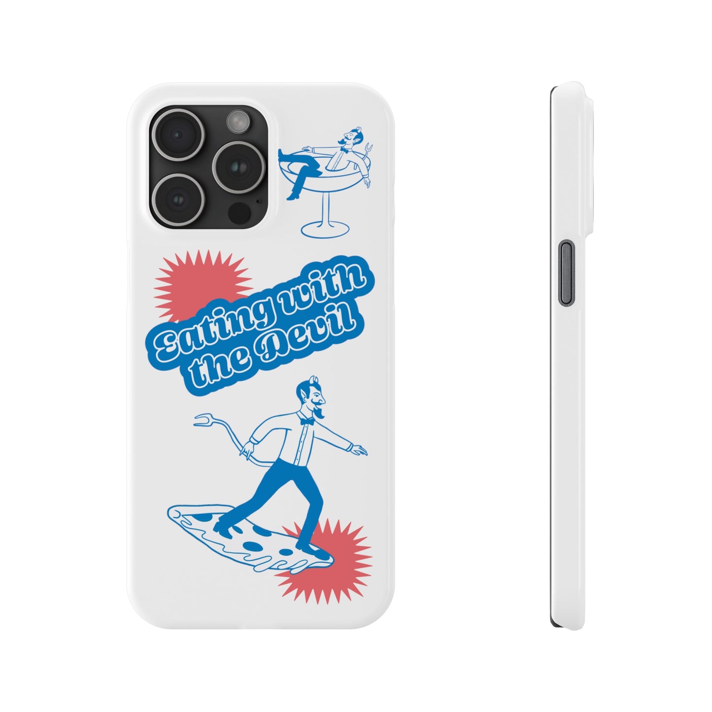 Eating with the Devil - iPhone Case