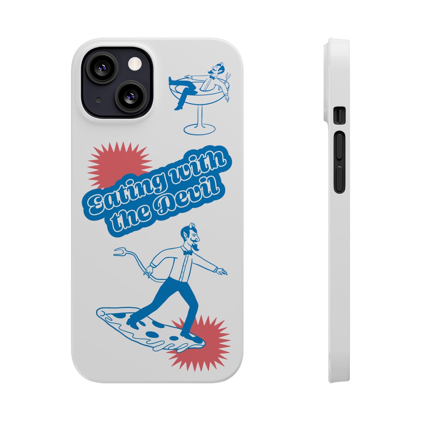 Eating with the Devil - iPhone Case